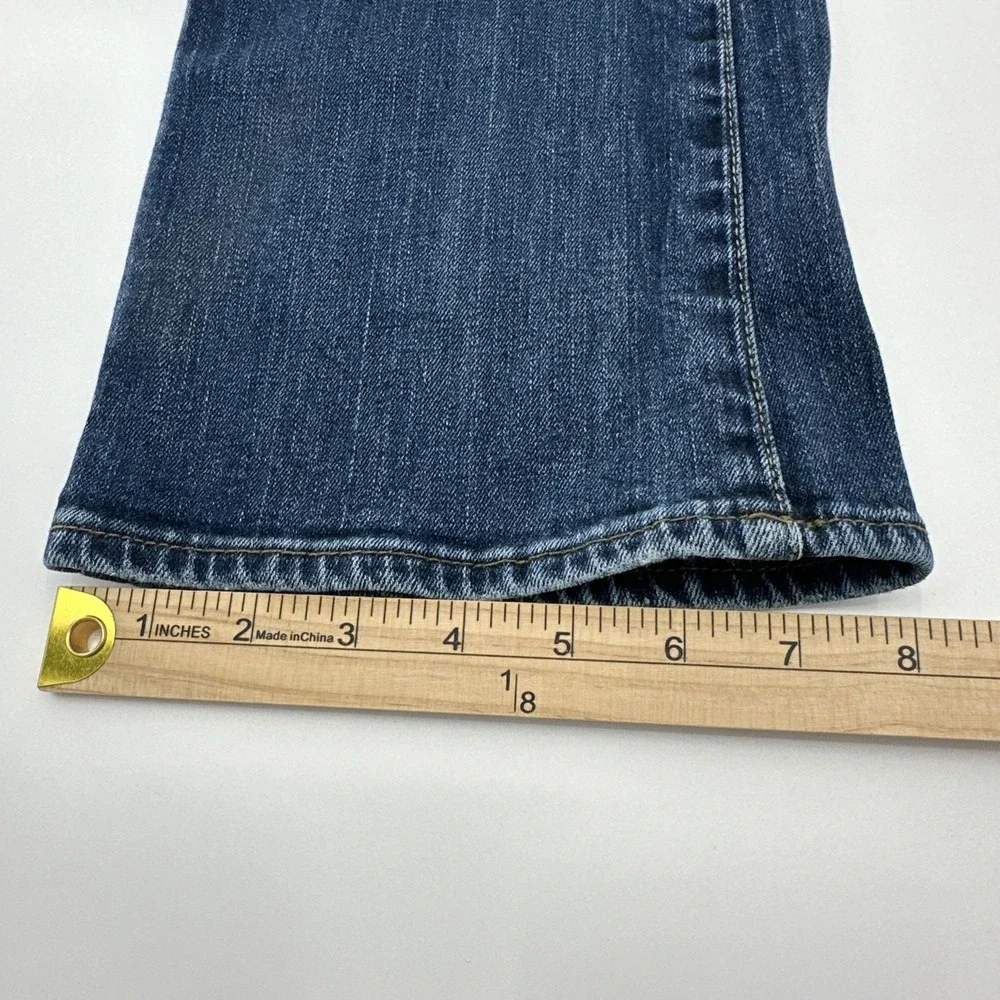 American Eagle Outfitters Womens Jeans Kick Boot Cut Size 6 Dark Wash 29x30.5 LR